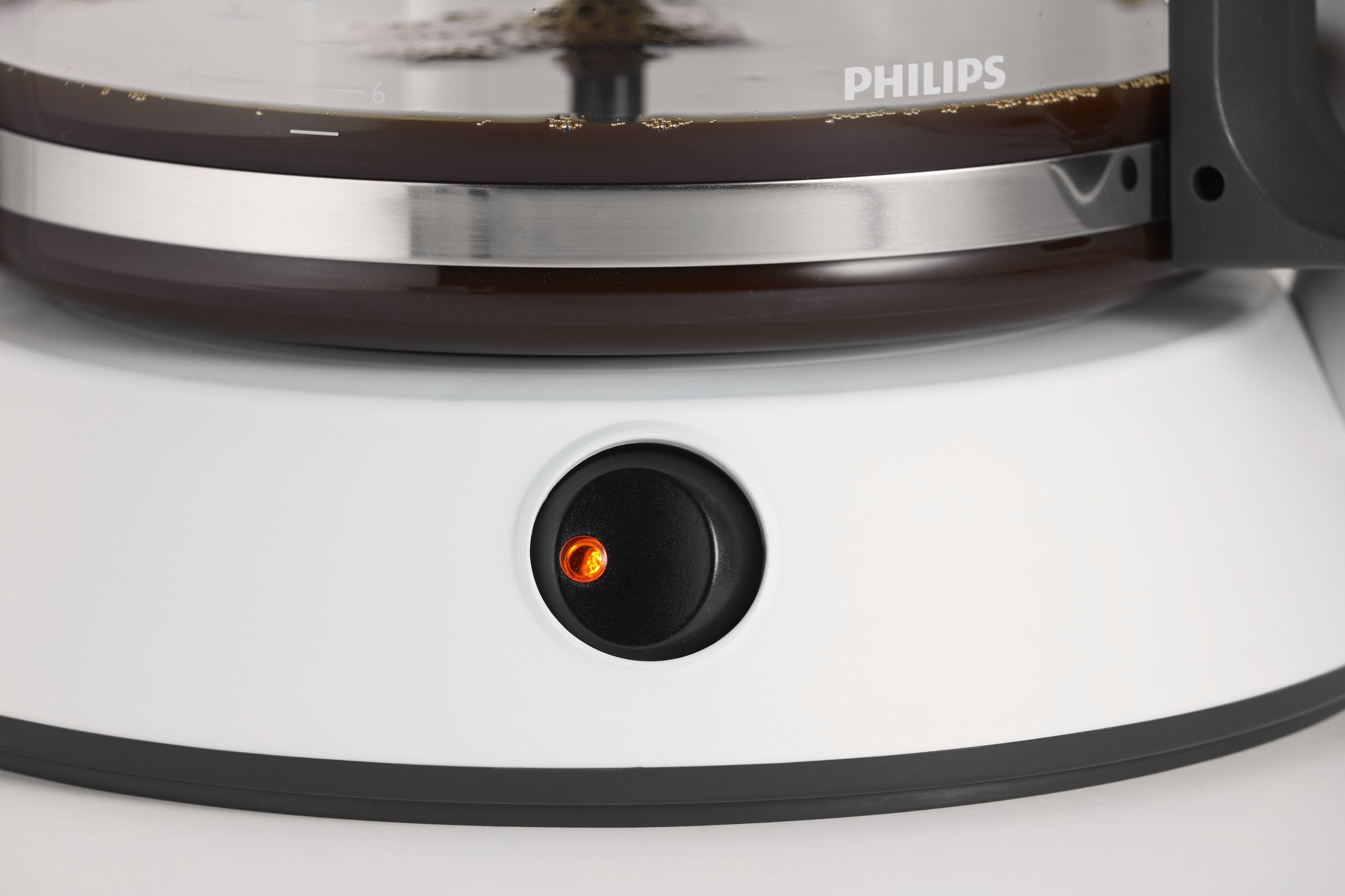 PHILIPS HD 5408/10 Cafe Gourmet Kaffeemaschine Weiß/Silber