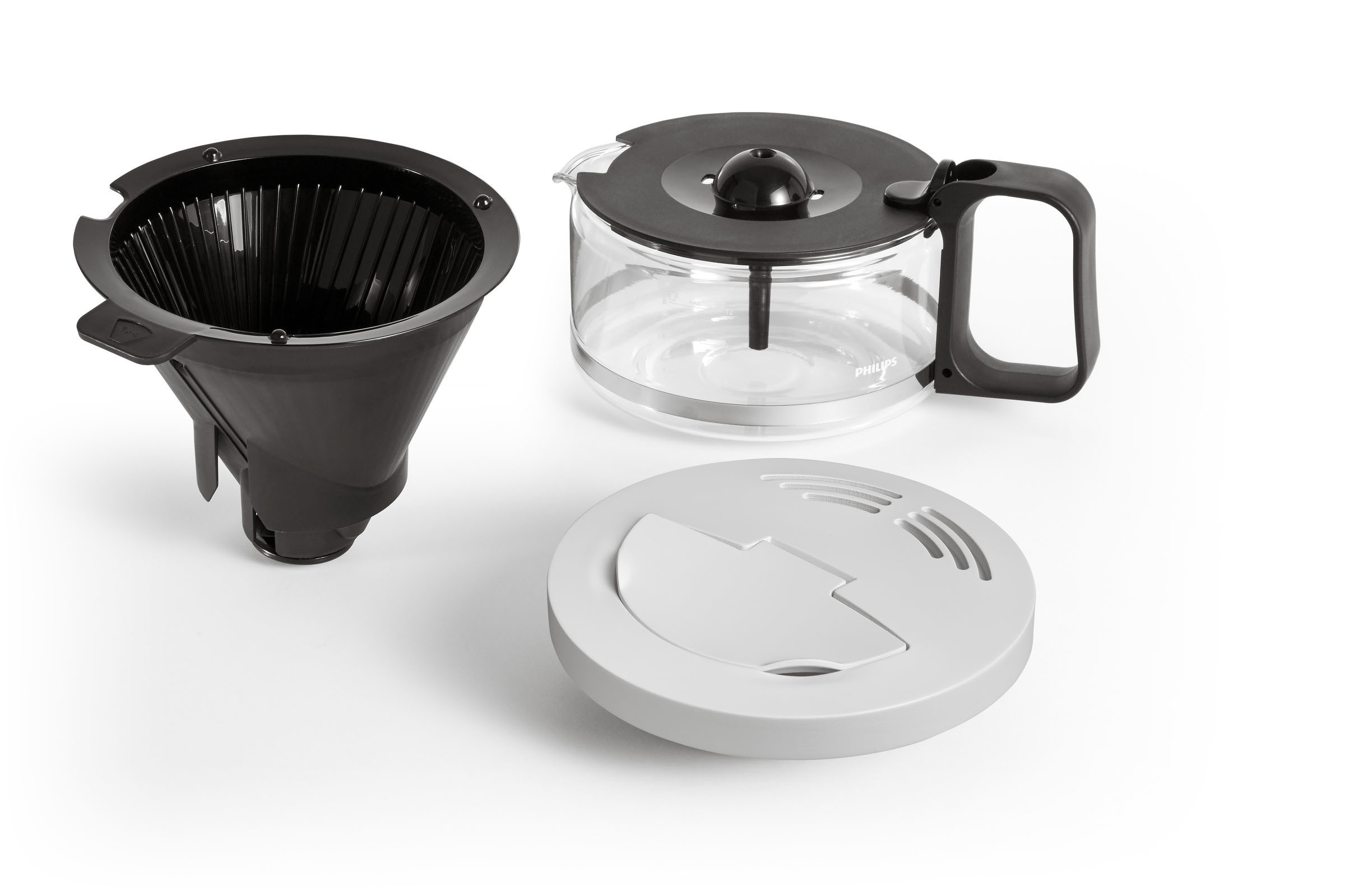 PHILIPS HD 5408/10 Cafe Gourmet Kaffeemaschine Weiß/Silber