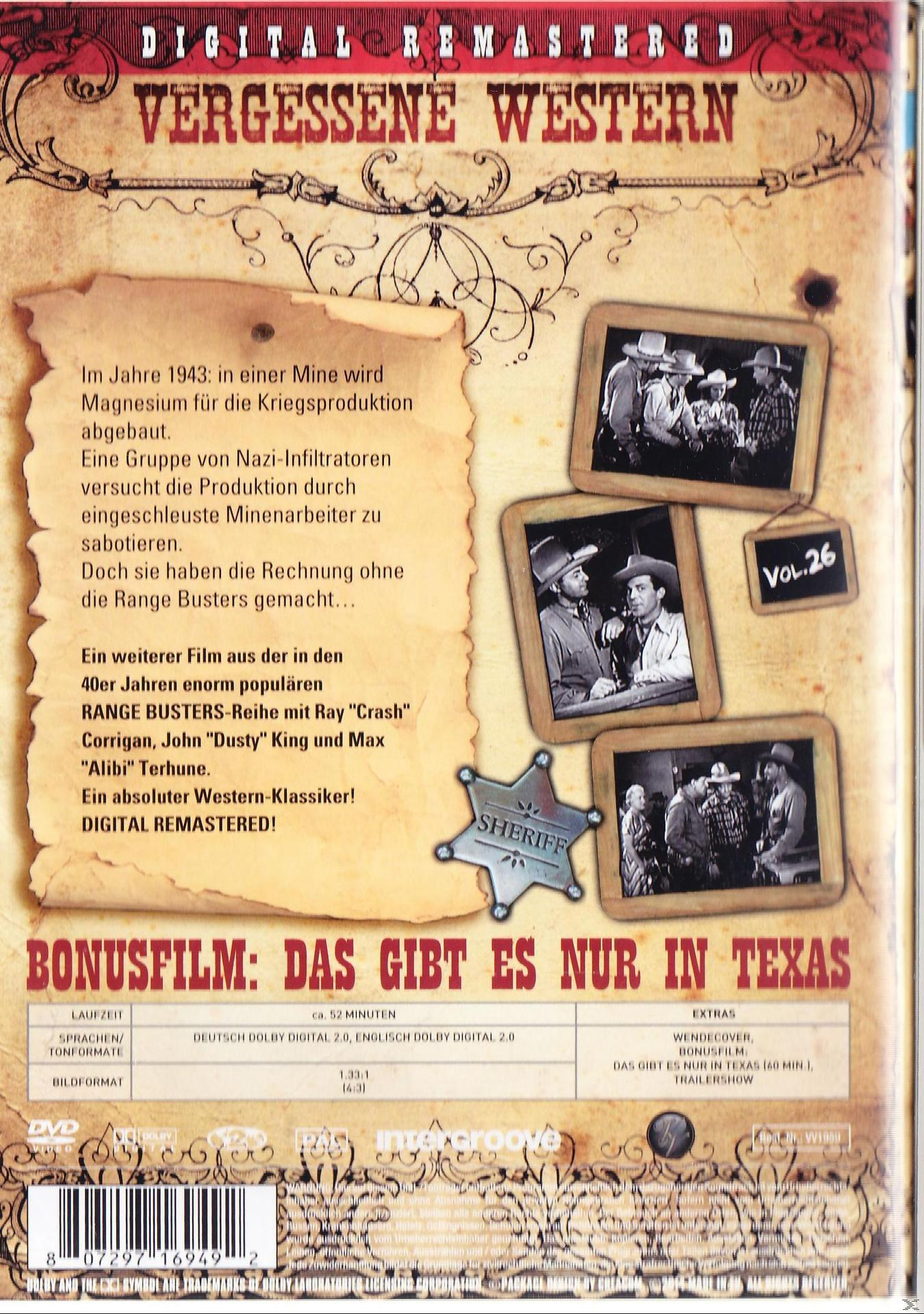 The Range Busters Cowboy Commandos - Vergessene Western - Vol. 26 DVD