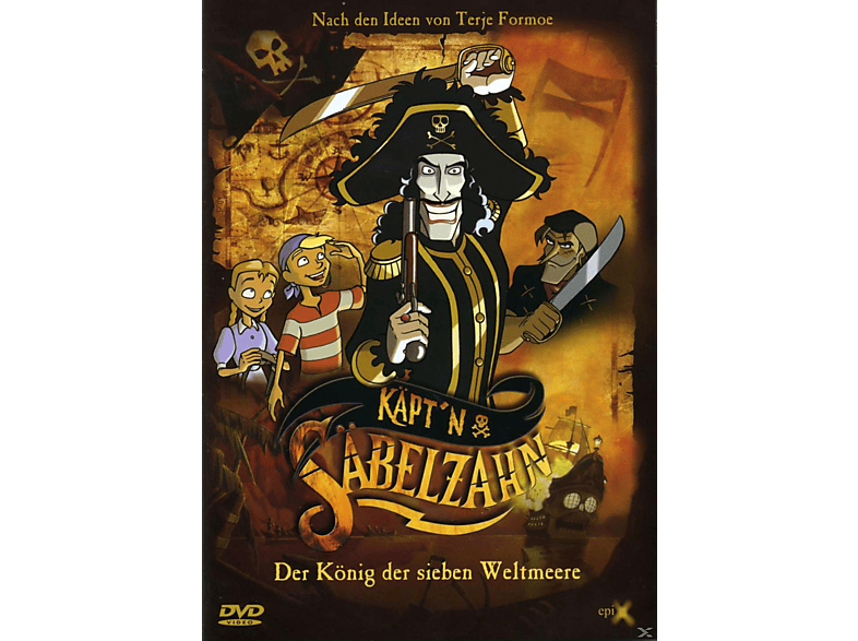 Käpt\'n Säbelzahn - Der König der sieben Weltmeere DVD | Kinderfilme & Animationsfilme