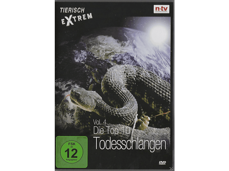 Tierisch Extrem - Die Top Tierwelt der 10 - 4: DVD Todesschlangen Vol