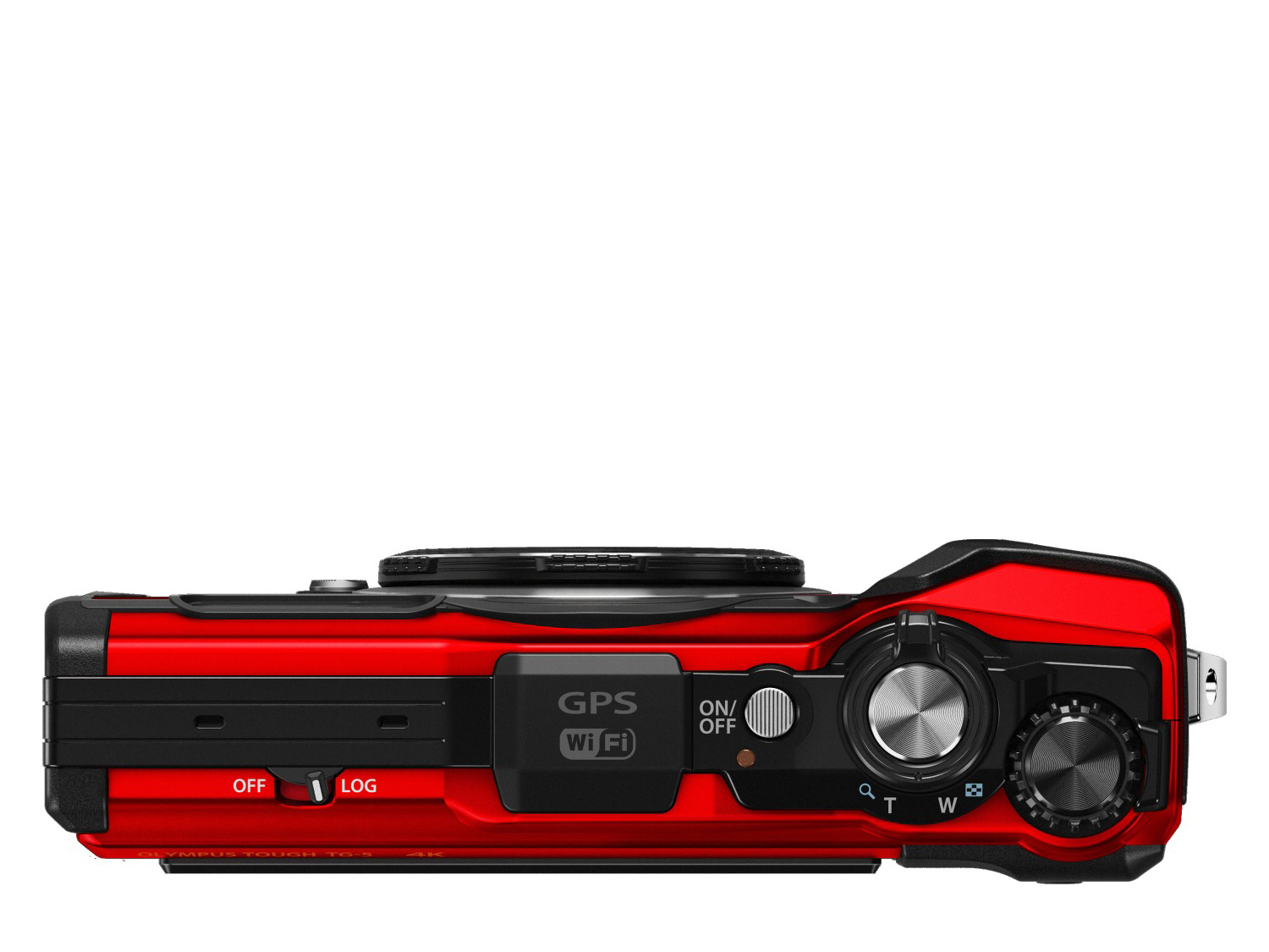 OLYMPUS Tough! TG-5 Digitalkamera Rot, 4x opt. Zoom, LCD, WLAN