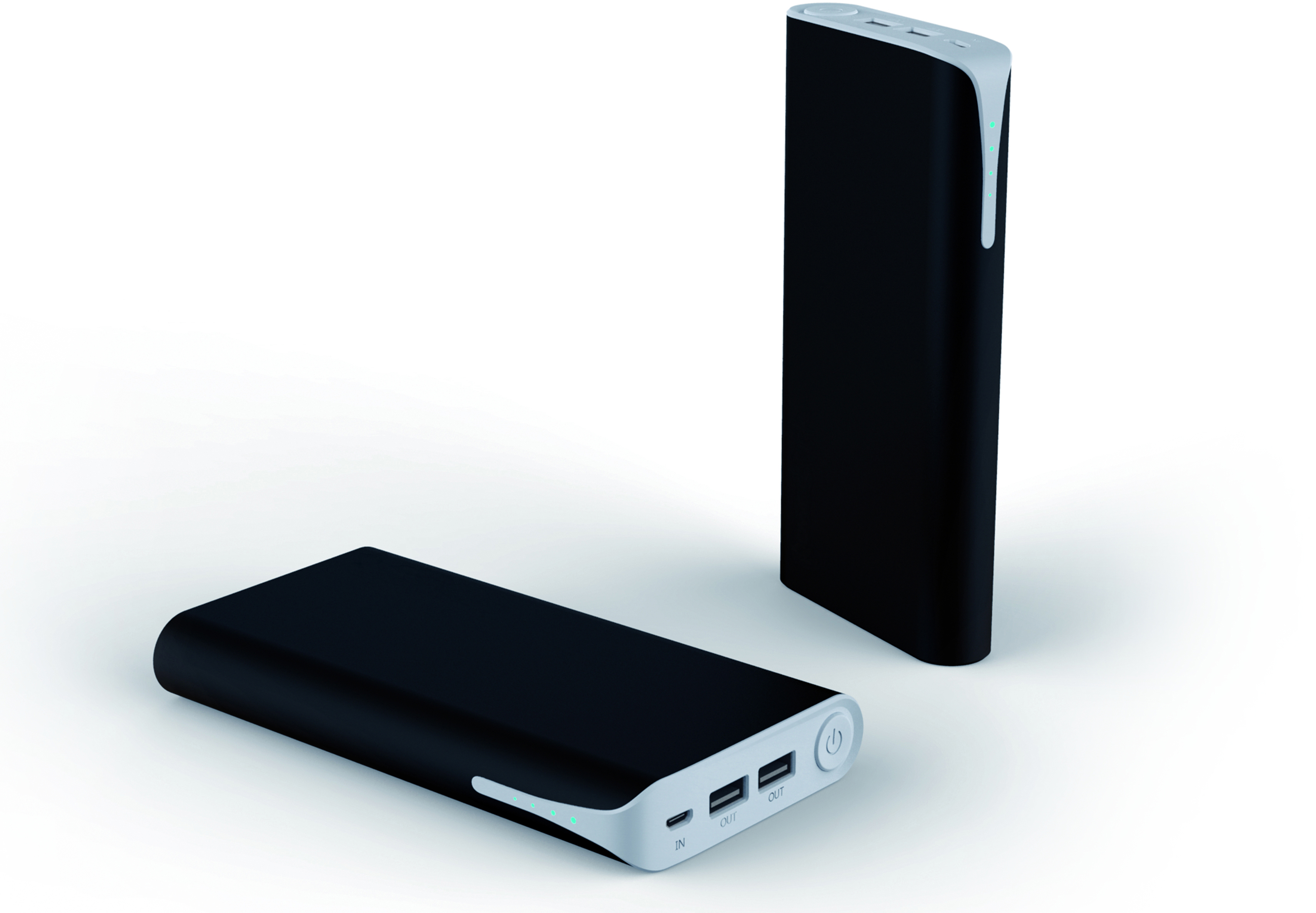 ISY IAP-8000 Powerbank 20000 mAh Schwarz