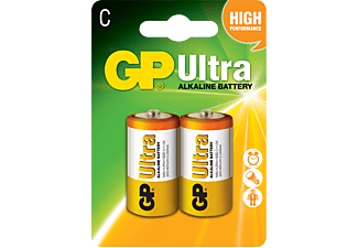 GP Ultra Alkalin 2'li C Boy Orta Pil