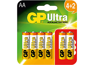 GP Alkalin LR6 AA 6x(4+2) Kalem Pil