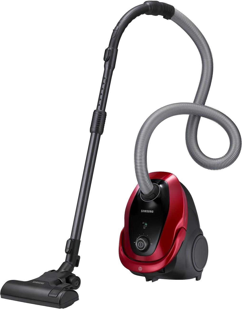 SAMSUNG VC07M25E0WR/GE piros porzsákos porszívó