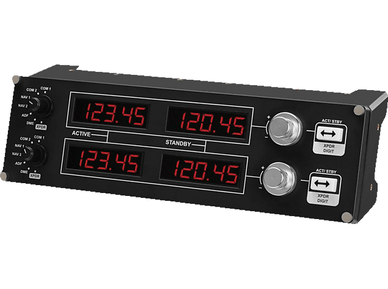 LOGITECH G Flight Radio Panel, Professioneller Simulations-Funkcontroller, Flugsimulation — Foto 2 von 3
