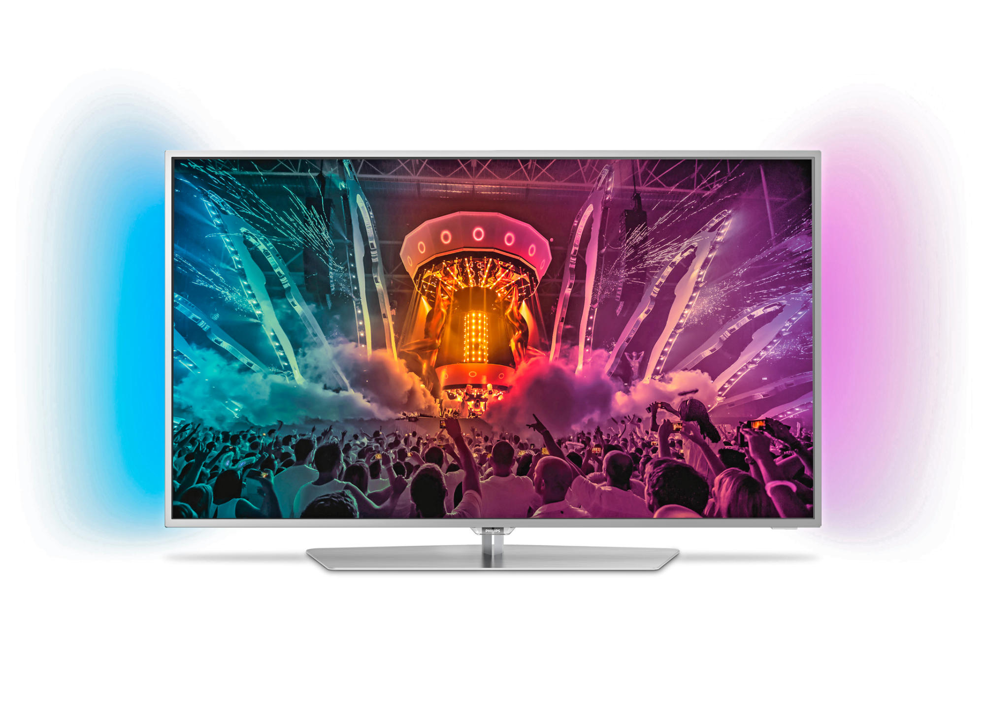 TV LED 49" - Philips 49PUS6551/12, Ultra HD 4K, HDR Plus, Android TV, Ambilight