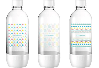 SODA STREAM Pastel mintás tripack szénsavasító palack csomag, 0,9l