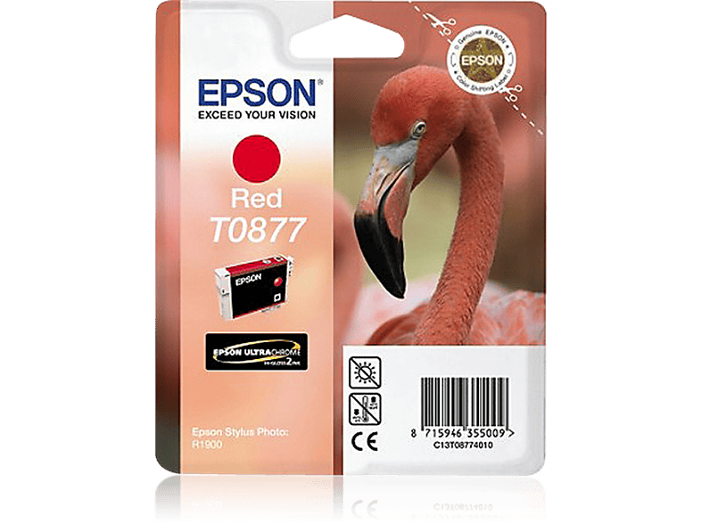 EPSON T0877 Rood (C13T08774010)