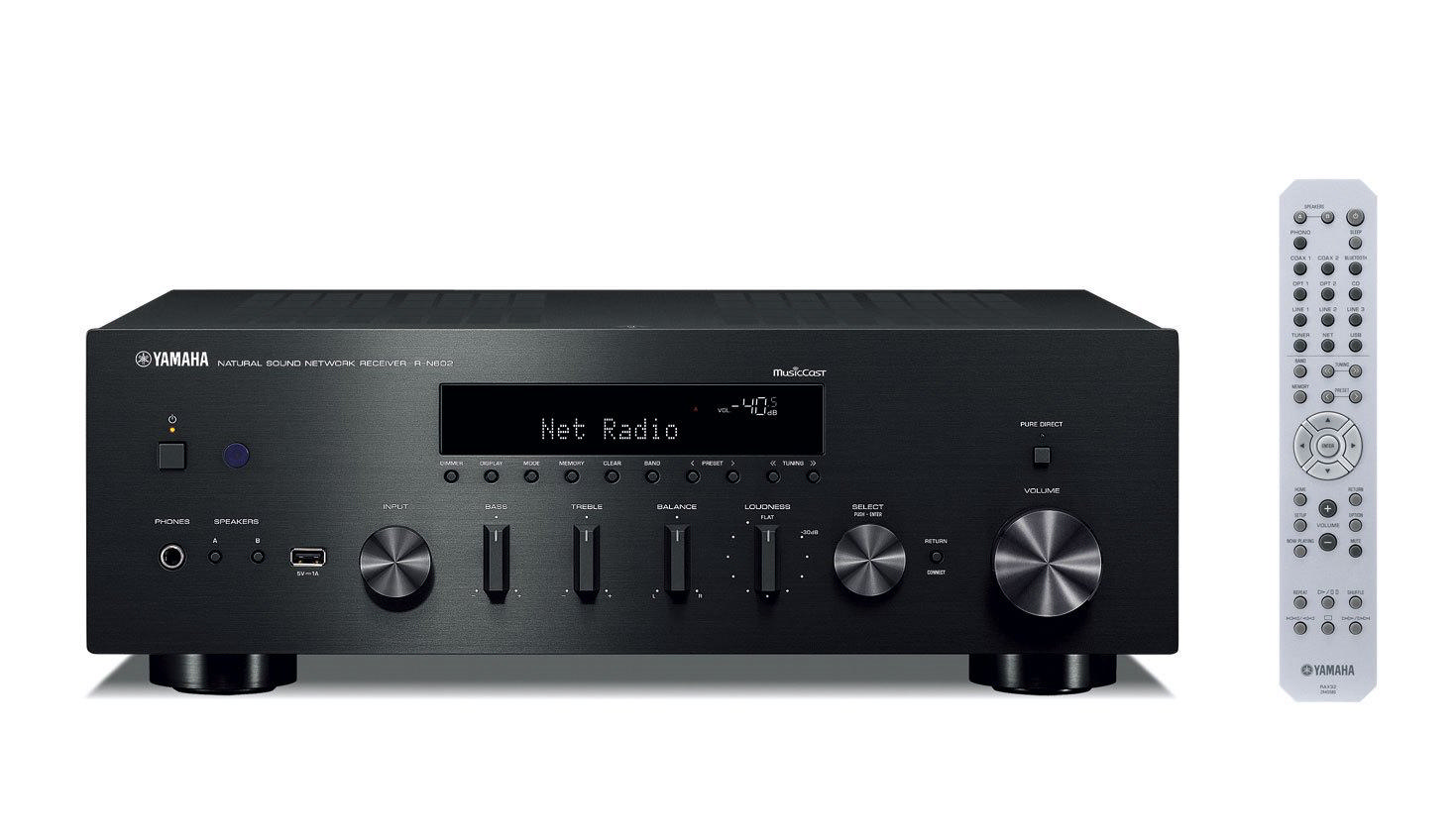 Yamaha R-N602 AVアンプ 本体 YAMAHA R-N602 Siyah (Stereo Amfi) Fiyat & Özellik | MediaMarkt