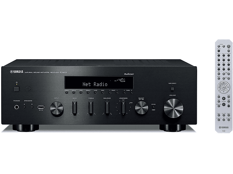 YAMAHA R-N602 Siyah (Stereo Amfi) Fiyat & Özellik | MediaMarkt