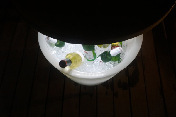 TEPRO Illuminated Cool Bar  Cool Bar (30 l, Weiß/Transparent)