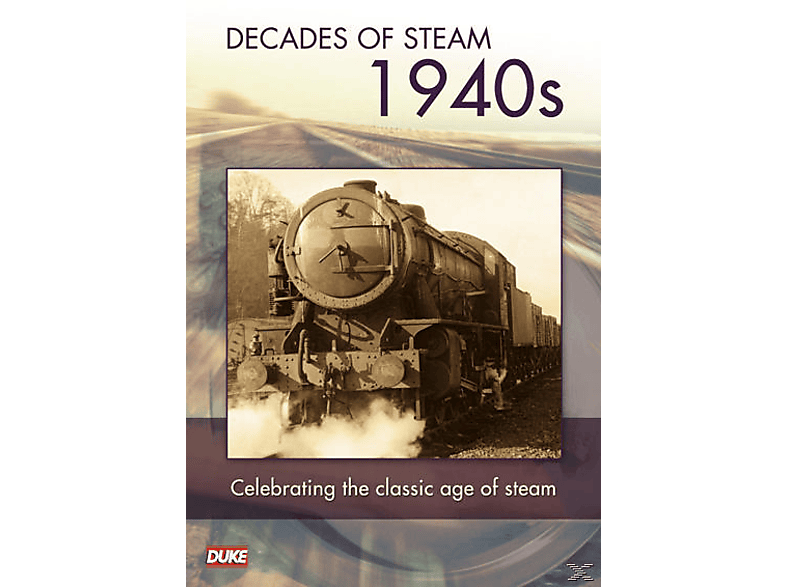 DVD of Decades 1940s Steam