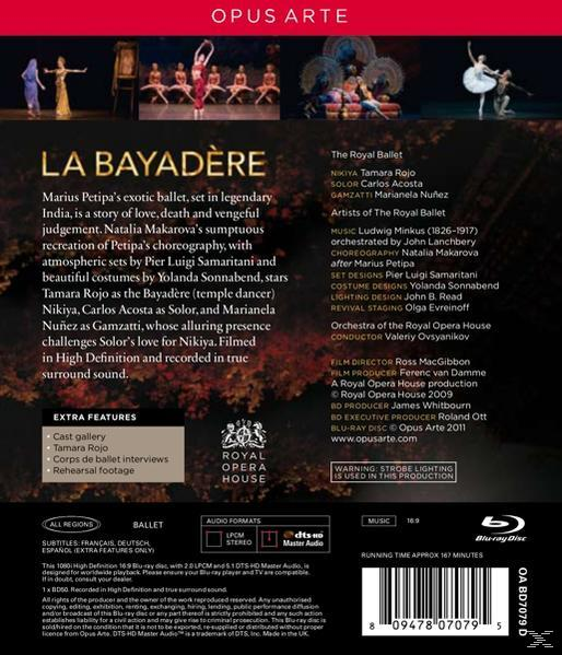 Ovsyanikov/Royal Ballet - La Bayadere  - (Blu-ray)