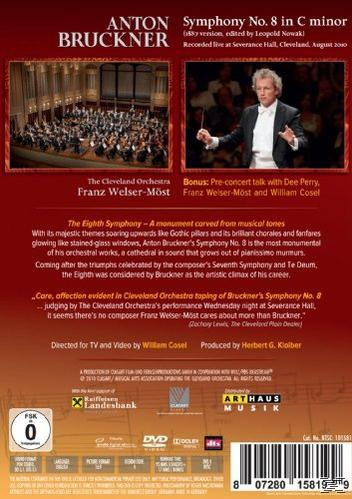 The Cleveland Orchestra - Bruckner Symphony No. 8  - (DVD)