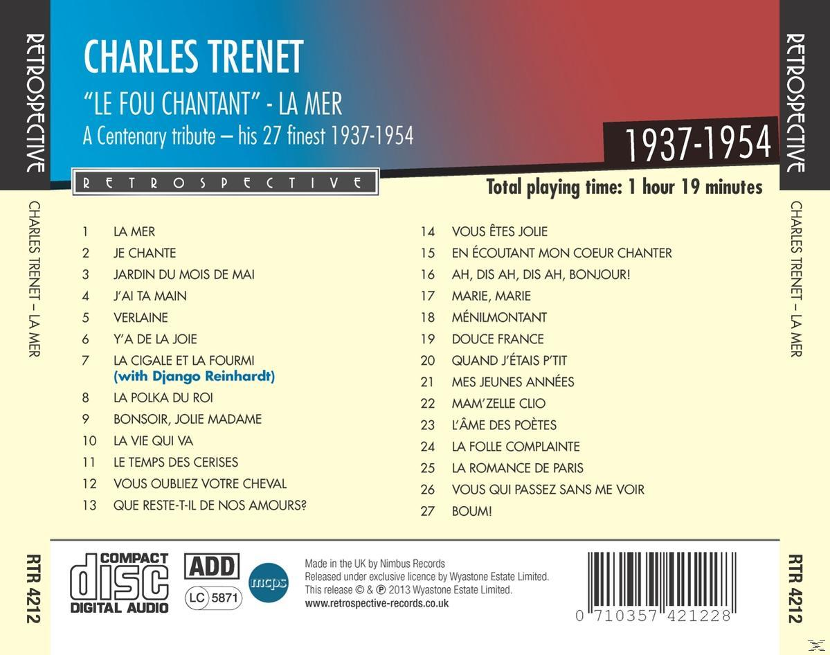 Charles Trenet - La Mer - A Centenary Tribute  - (CD)
