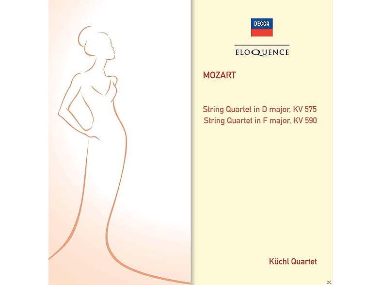 Kuechl Quartet - String Quartets KV 575 & 590 - Mozart - (CD)