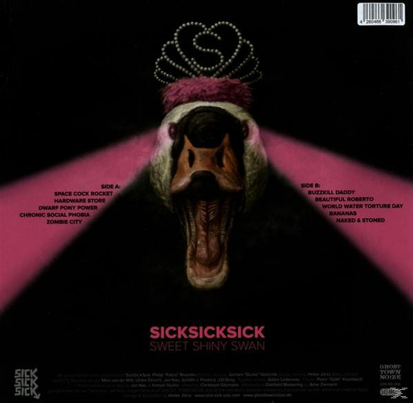 Sicksicksick - SWEET SHINY SWAN  - (Vinyl)
