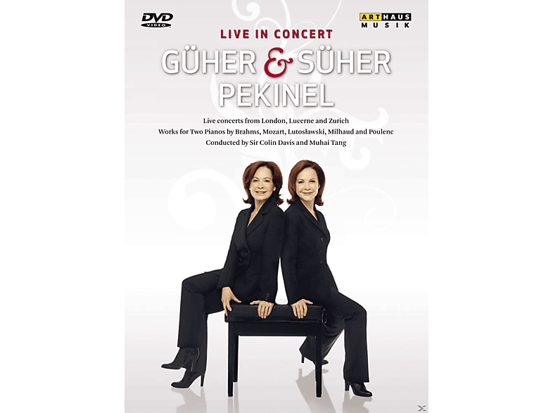 Güher Pekinel, Süher Pekinel - Güher & Süher Pekinel Live In Concert  - (DVD)