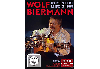 Biermann Wolf - IM KONZERT IN LEIPZIG 1989  - (DVD)