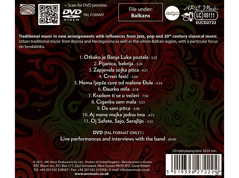 Thumbnail - Divanhana - Divanhana-Live In Mostar-CD Und DVD (CD + Video)