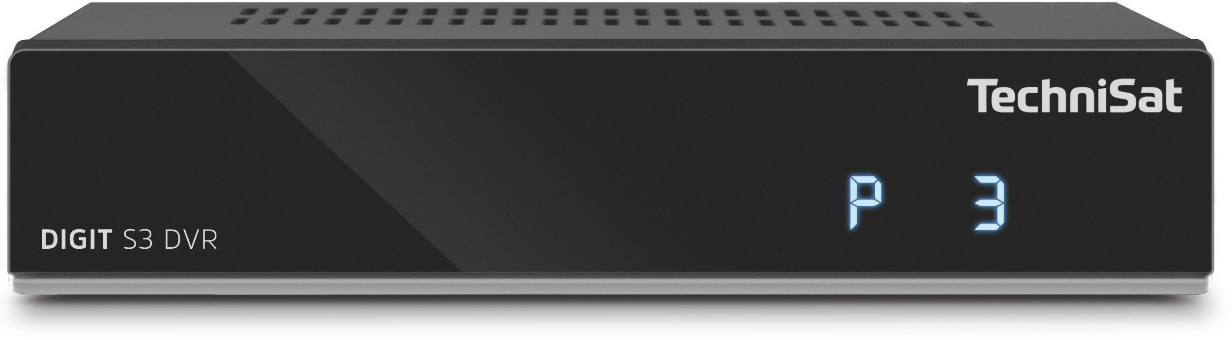 TECHNISAT DIGIT S3 DVR Receiver (HDTV, PVR-Funktion, DVB-S, DVB-S2, Schwarz )