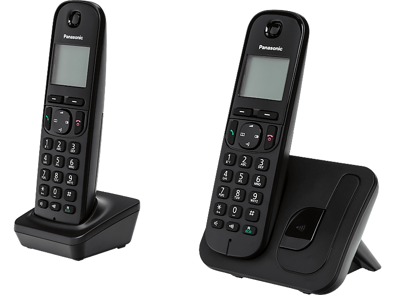 PANASONIC KX-TGC212PDB dect telefon fekete