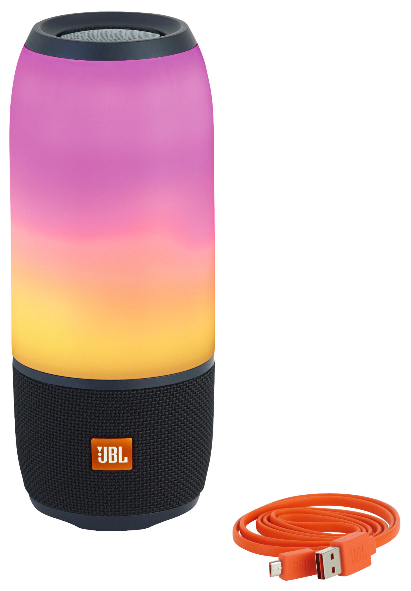 Altavoz inalámbrico - JBL Pulse 3 Mono, 20W, Bluetooth, Negro