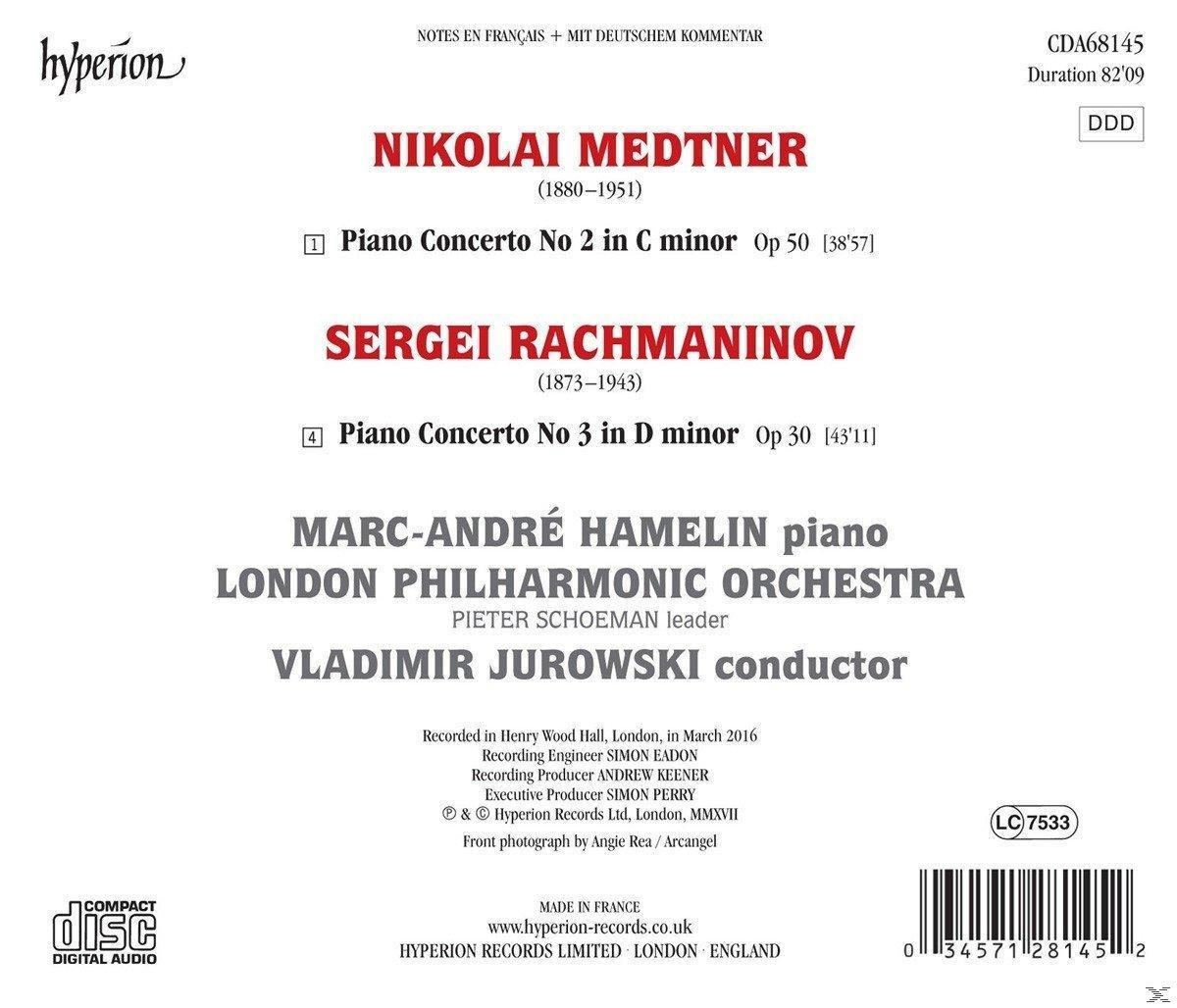 Marc-andré Hamelin - Klavierkonzerte  - (CD)