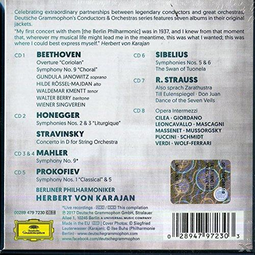 VARIOUS, Berliner Philharmoniker - Karajan & Die Berliner Philharmoniker  - (CD)