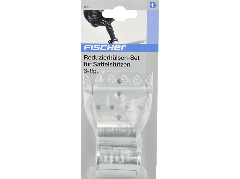FISCHER 85642 Sattelstützen-Reduzierhülsen-Set Reduzierhülsen-Set Sattelstützen