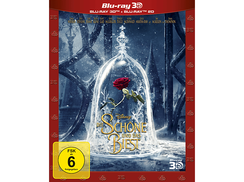 und Schöne Die Biest (Live-Action) Blu-ray das (+2D) 3D