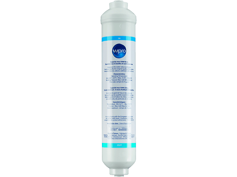 Wpro Universele Externe Koelkast Waterfilter