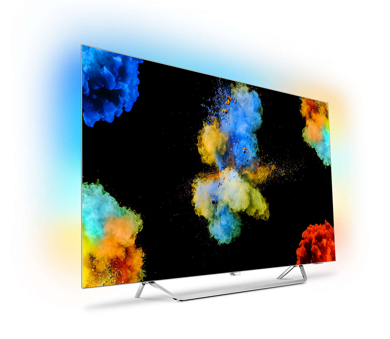 PHILIPS Fernseher OLED 55POS9002/12 Ultraflacher 4K OLED Smart TV powered by Android