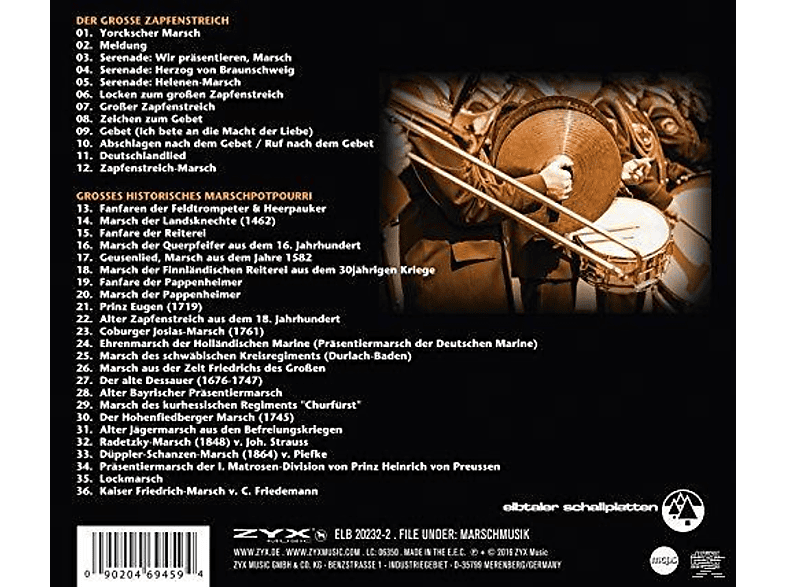 Thumbnail - Musikkorps Der 11.Panzer-Grenadier Division - Große Zapfenstreich (CD)