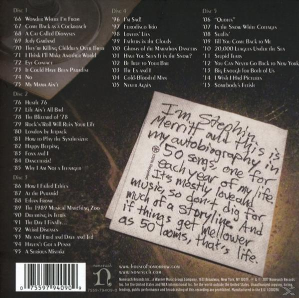The Magnetic Fields - 50 Song Memoir  - (CD)
