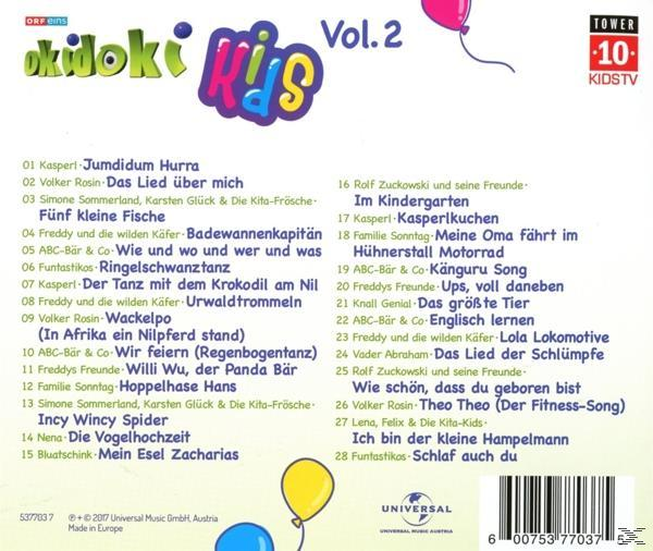 VARIOUS - Okidoki Kids Vol.2 [CD]