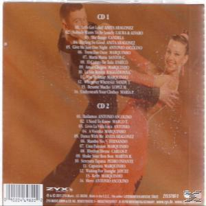 Ein CD-Cover mit zwei tanzenden Personen und dunklem Hintergrund.