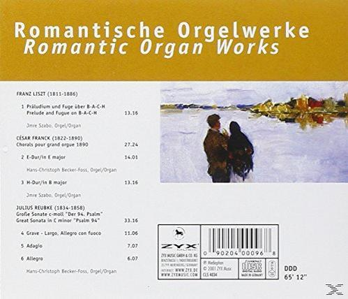 Jmre Szabo, Hans-christoph Becker-foss - Romantische Orgelwerke  - (CD)