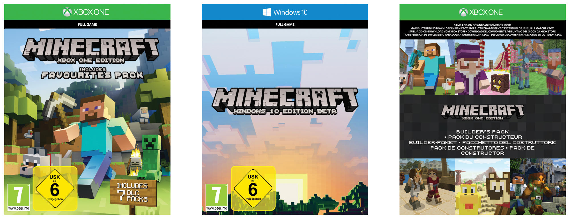 MICROSOFT Xbox One S 500GB Konsole - Minecraft Bundle