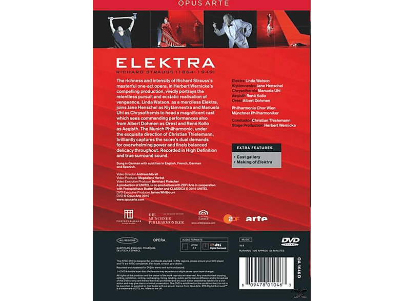 Thumbnail - Thielemann/Watson/Henschel - Richard Strauss Elektra (DVD)