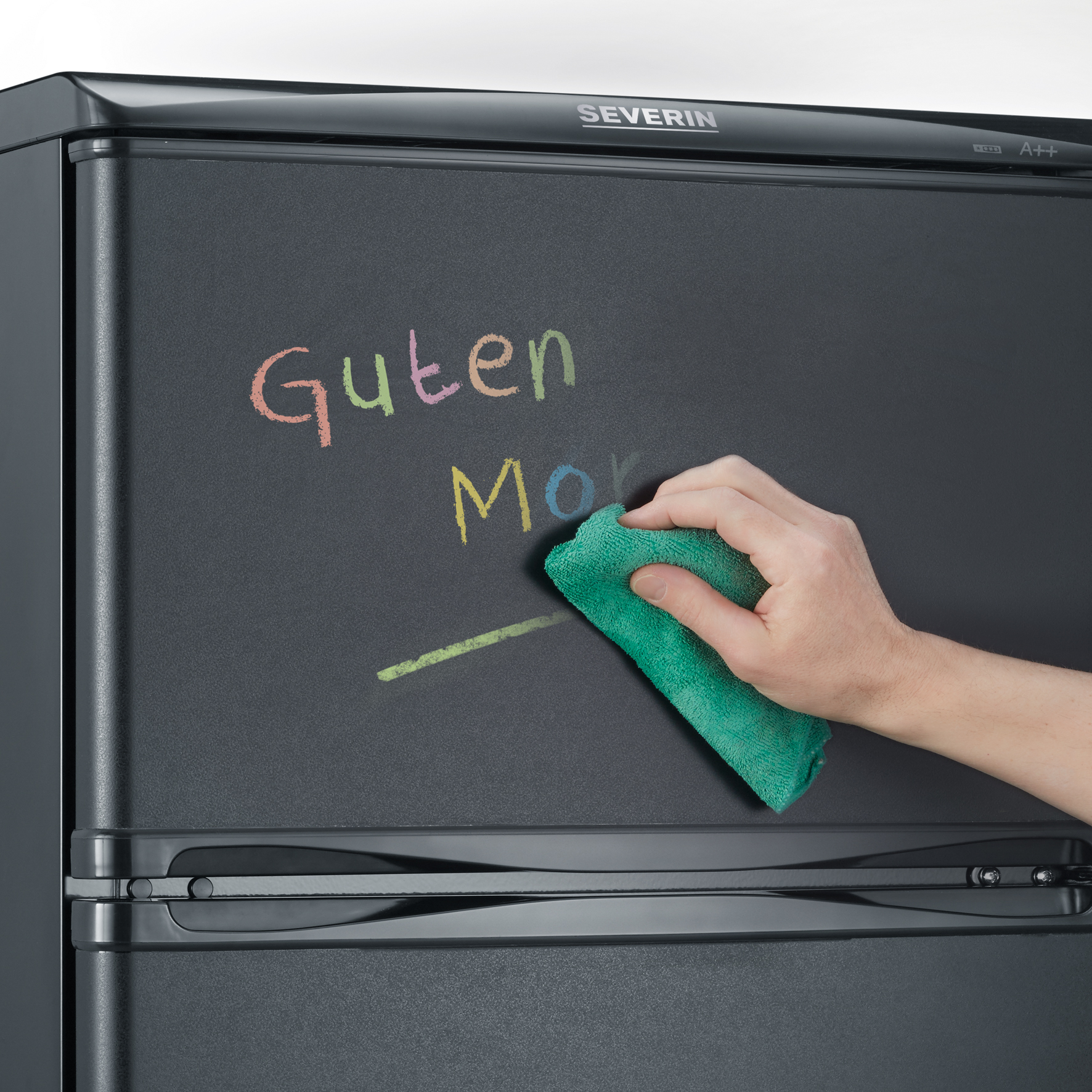 SEVERIN KS 9950 Kühlgefrierkombination (E, 209 l, 1440 mm hoch, Schwarz)