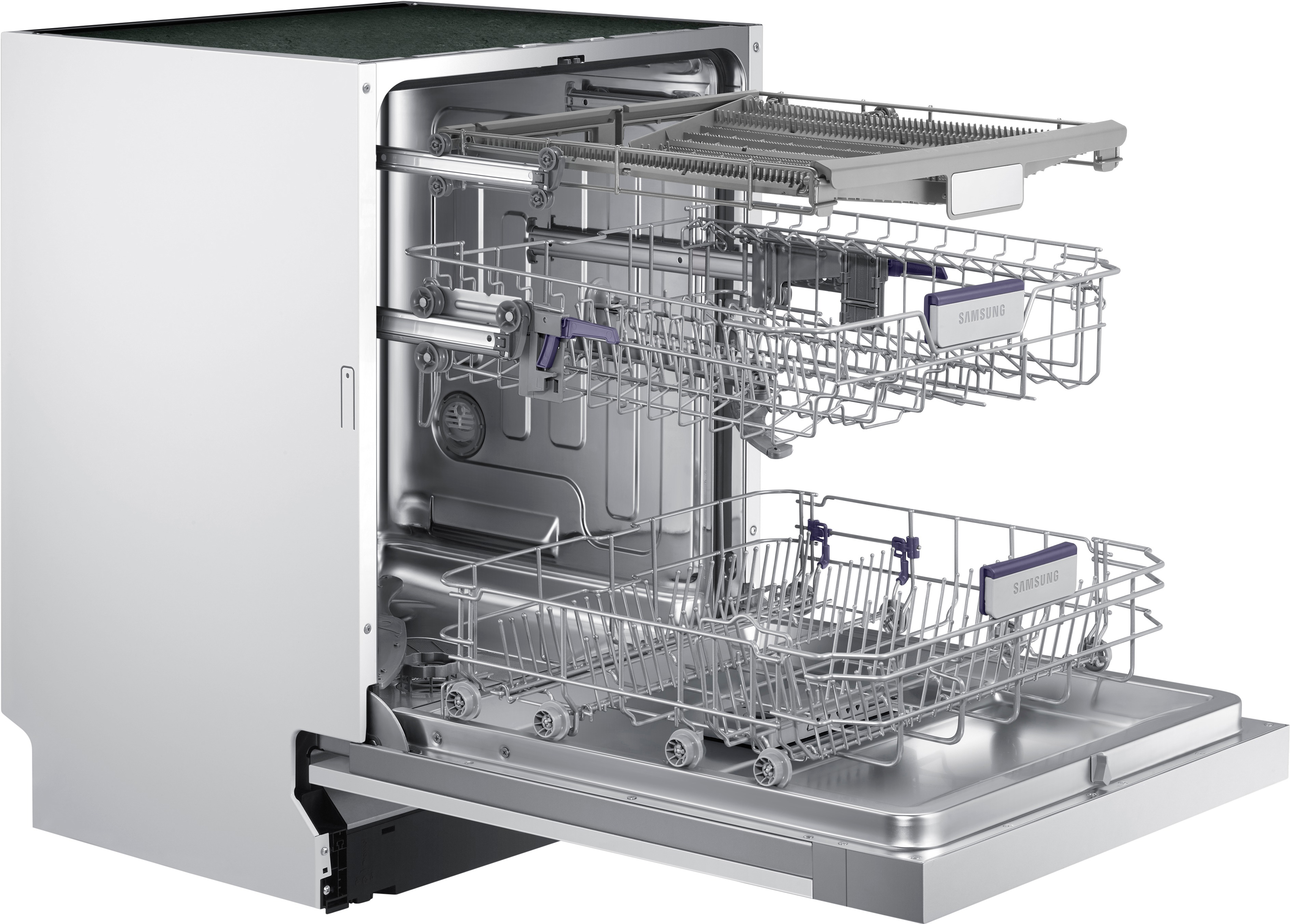SAMSUNG DW60M6050SS/EG Geschirrspüler (teilintegrierbar, 598 mm breit, 44 dB (A), E)