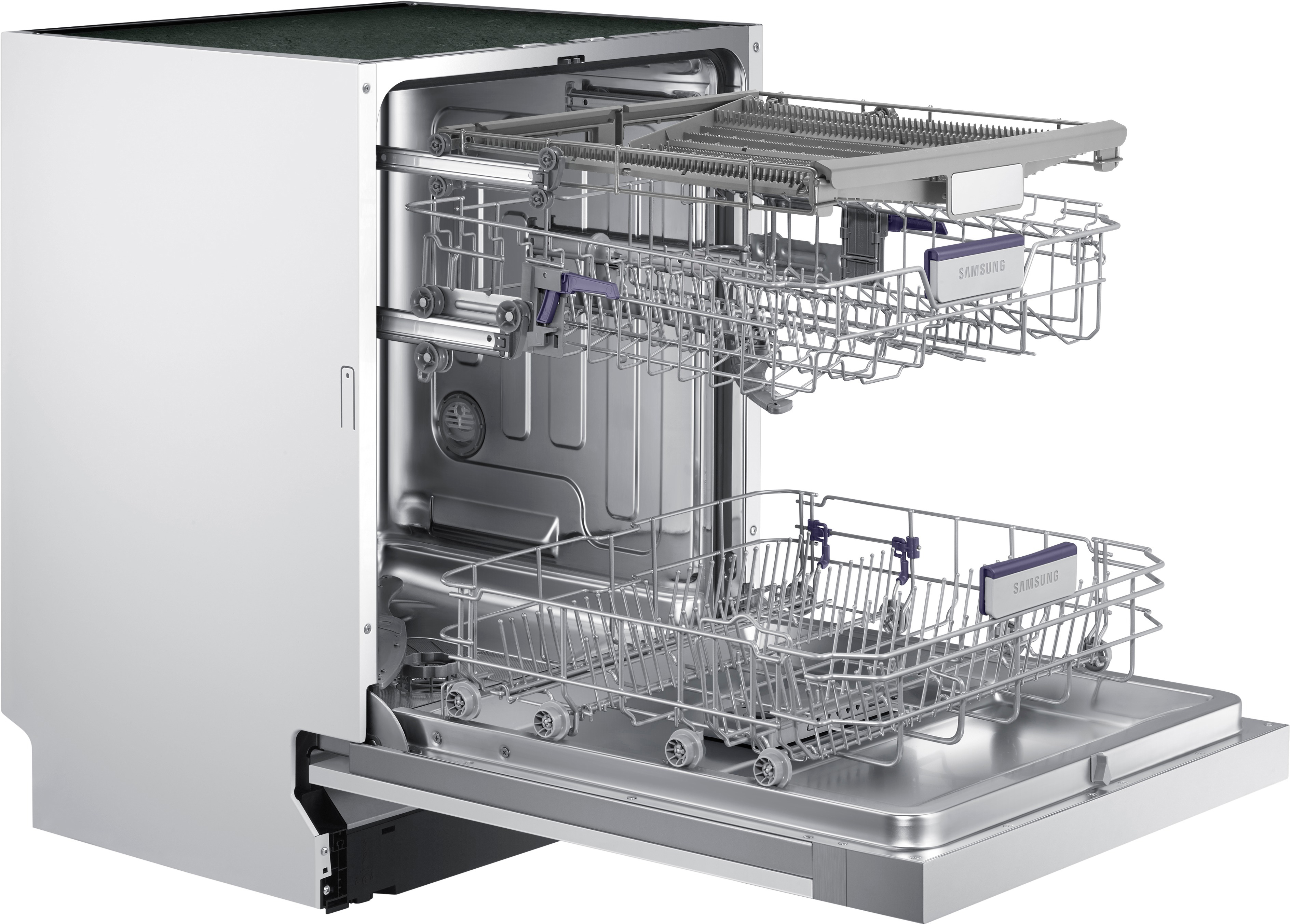 SAMSUNG DW60M6050SS/EG Geschirrspüler (teilintegrierbar, 598 mm breit, 44 dB (A), E)