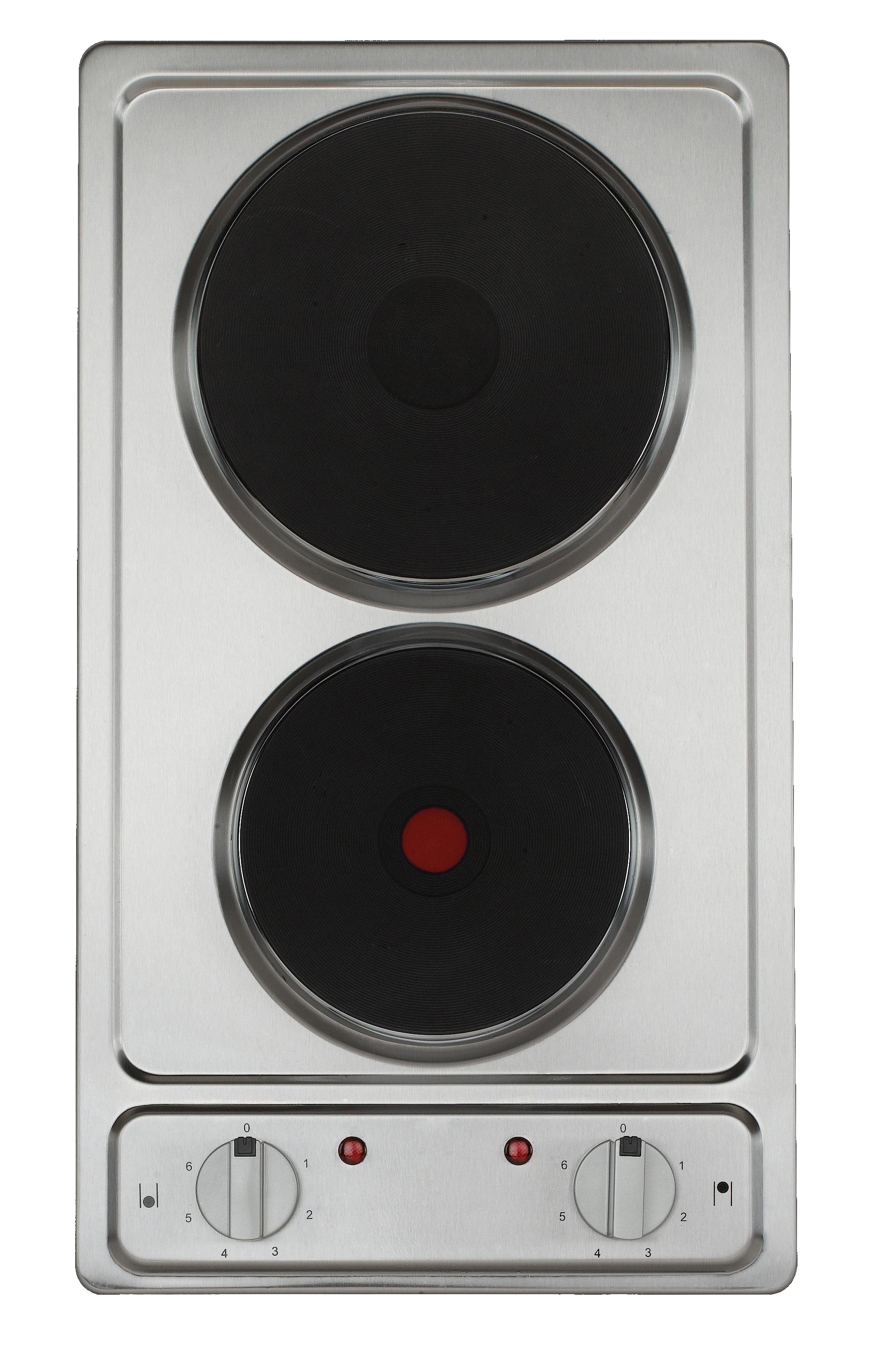 RESPEKTA KB180ESR Rot Küchenblock mit Elektrogeräten