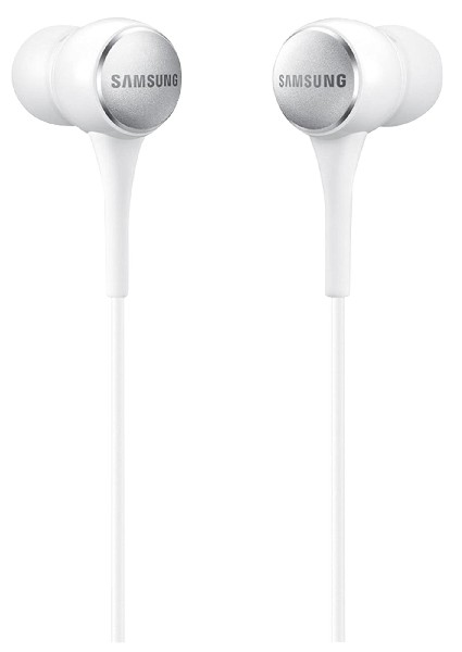 Auriculares - Samsung EO-IG935BBEG, De botón, Con cable, Jack 3.5 mm, Micrófono, Blanco