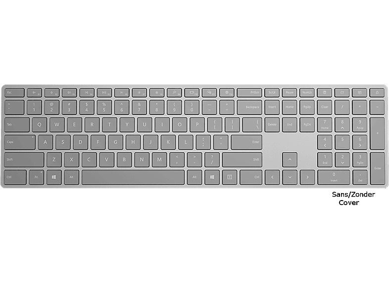 MICROSOFT HW Draadloze toetsenbord Surface Keyboard Gray AZERTY (WS-00006)