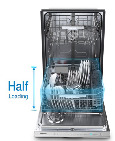 SAMSUNG DW60M6050US/EG Geschirrspüler (unterbaufähig, 598 mm breit, 44 dB (A), E)