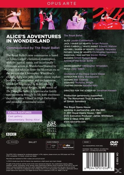 Royal Ballet - Alice's Adventures In Wonderland  - (DVD)